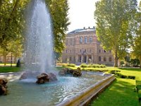 Zrinjevac, fontana, HAZU